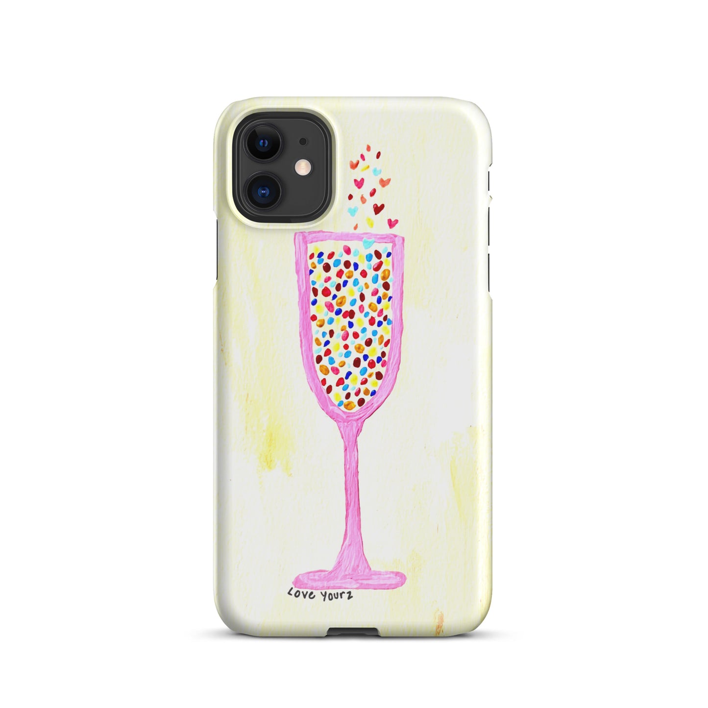 Champagne Pop iPhone Case