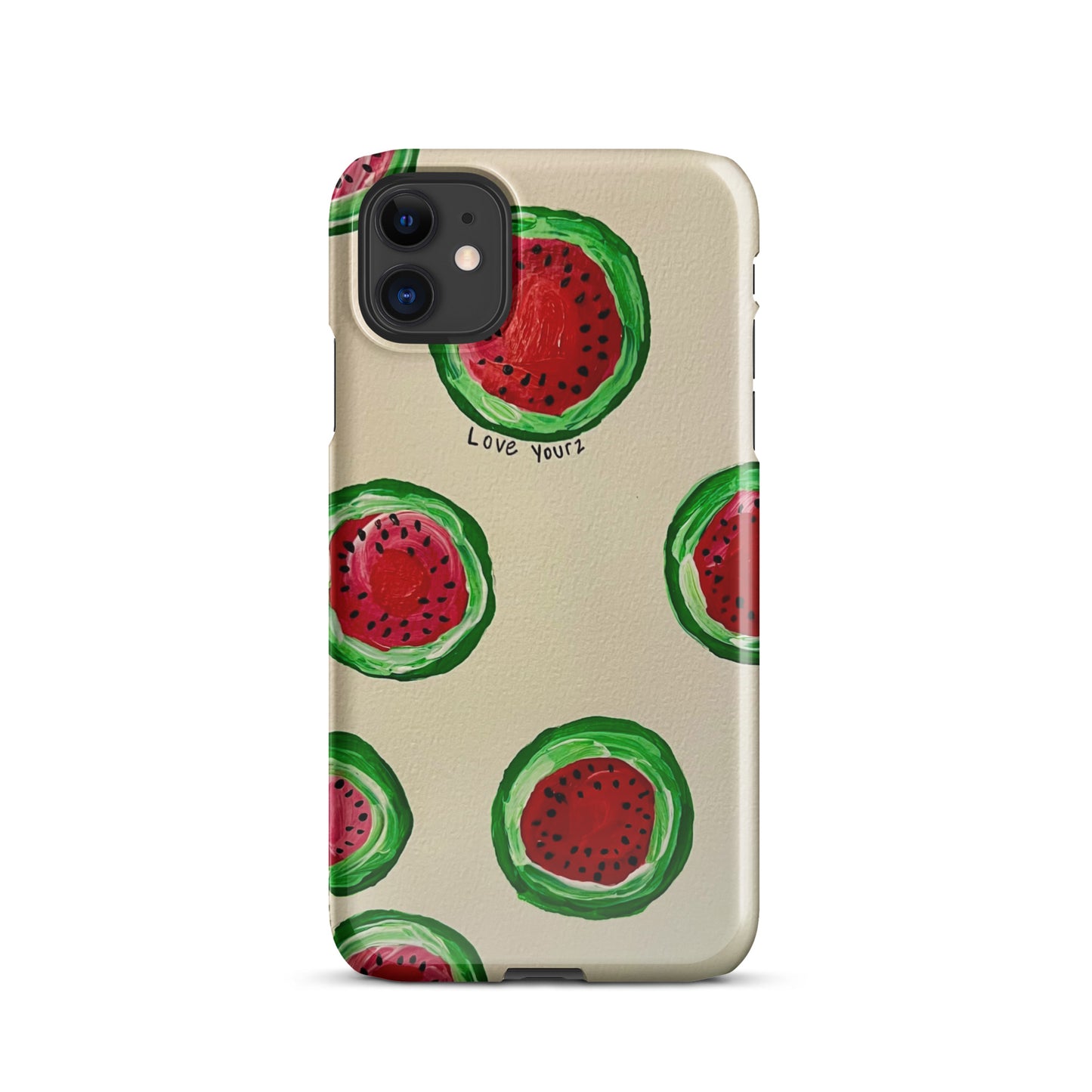 Watermelon Frenzy iPhone Case