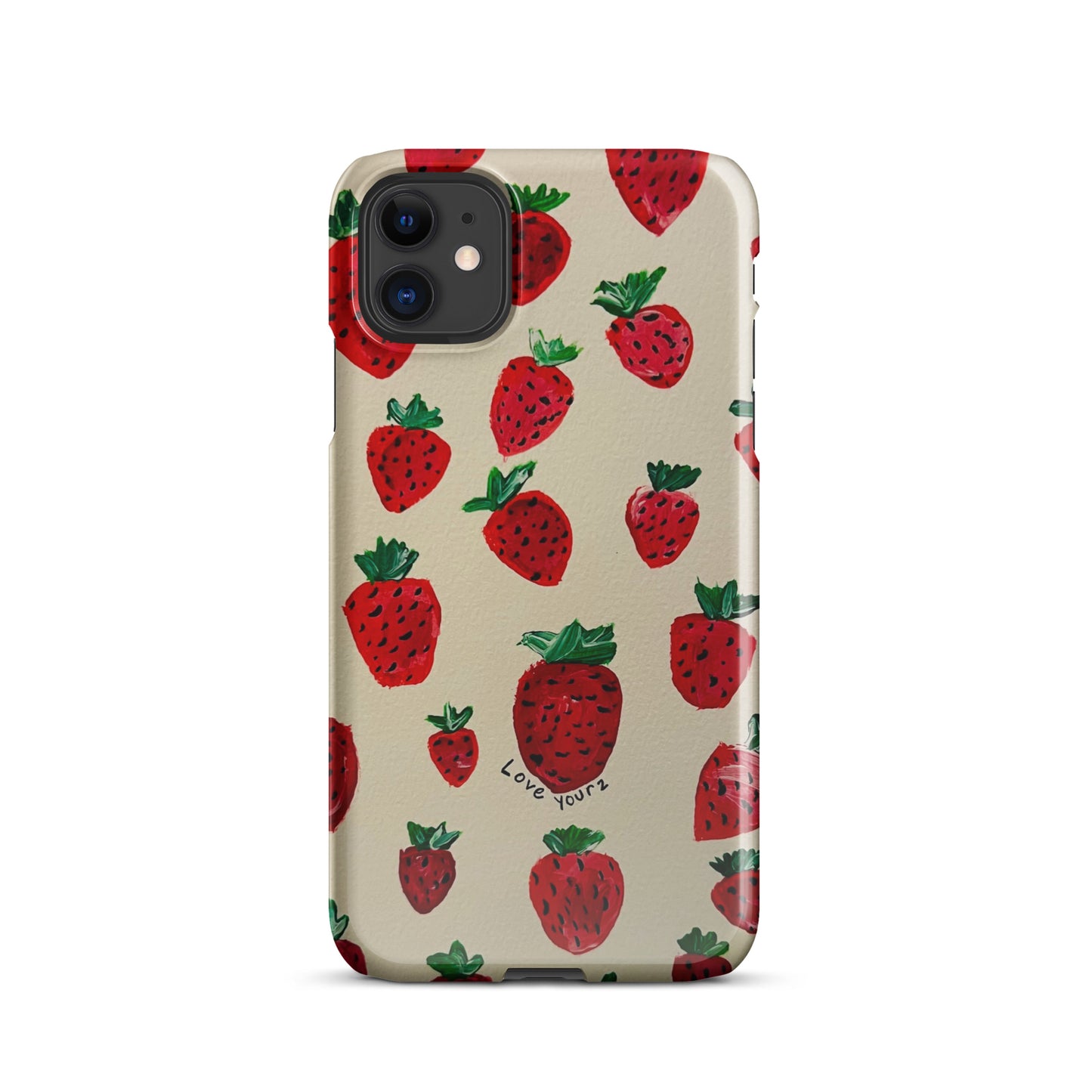 Strawberry Fiasco iPhone Case