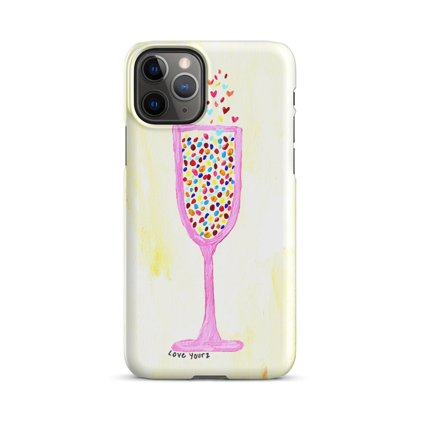Champagne Pop iPhone Case