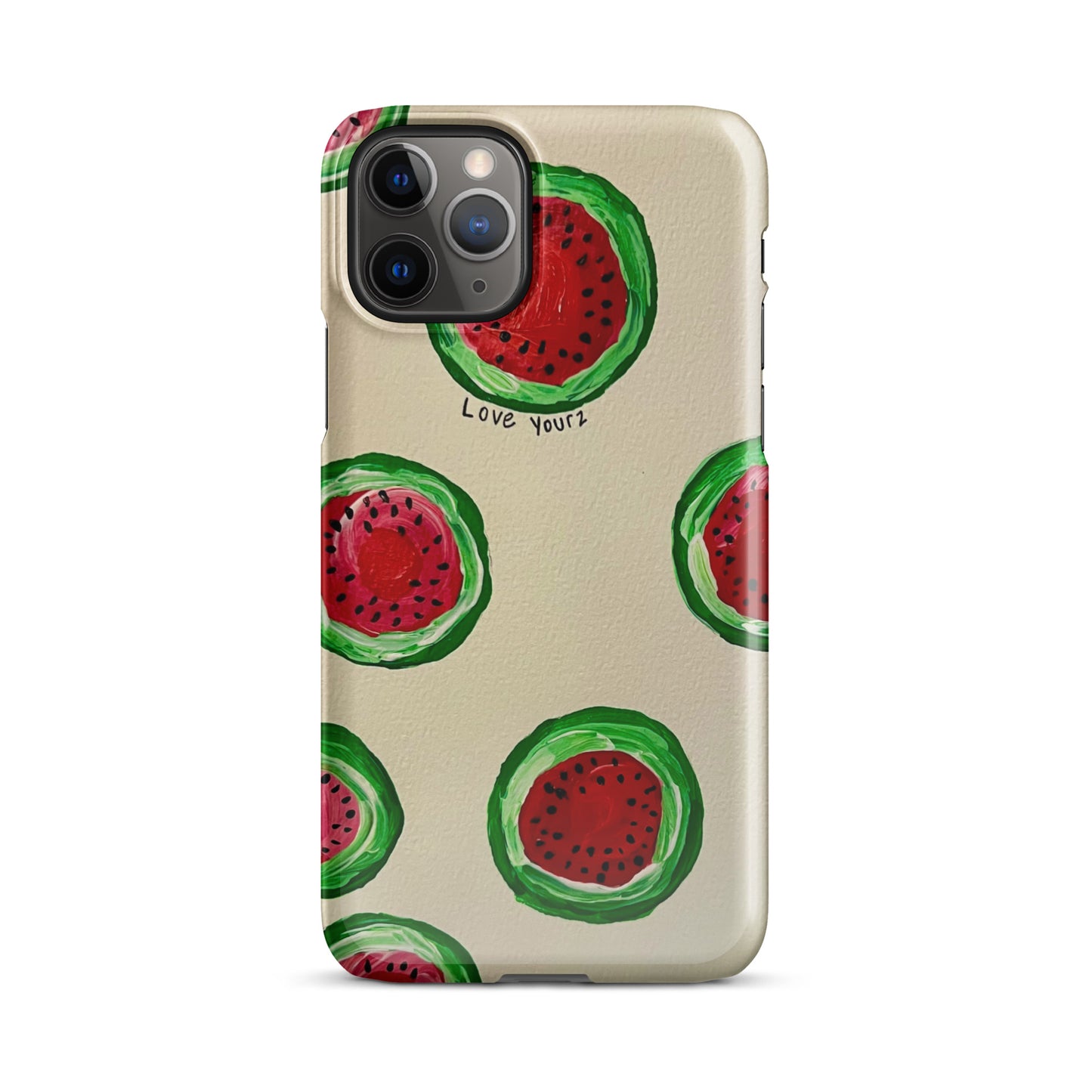 Watermelon Frenzy iPhone Case