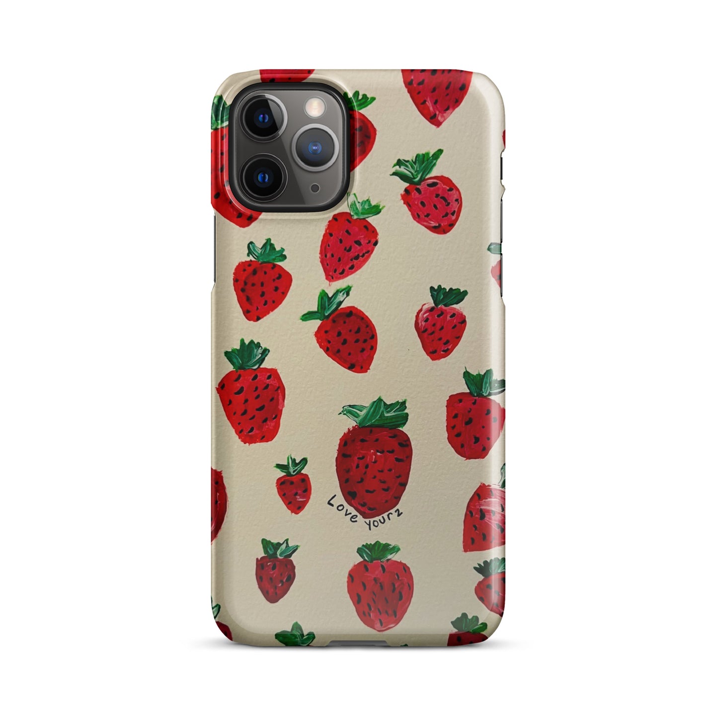 Strawberry Fiasco iPhone Case