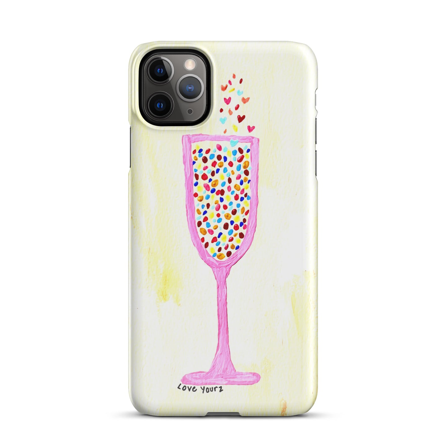 Champagne Pop iPhone Case