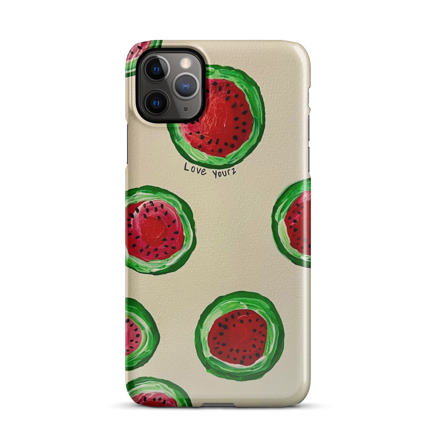 Watermelon Frenzy iPhone Case