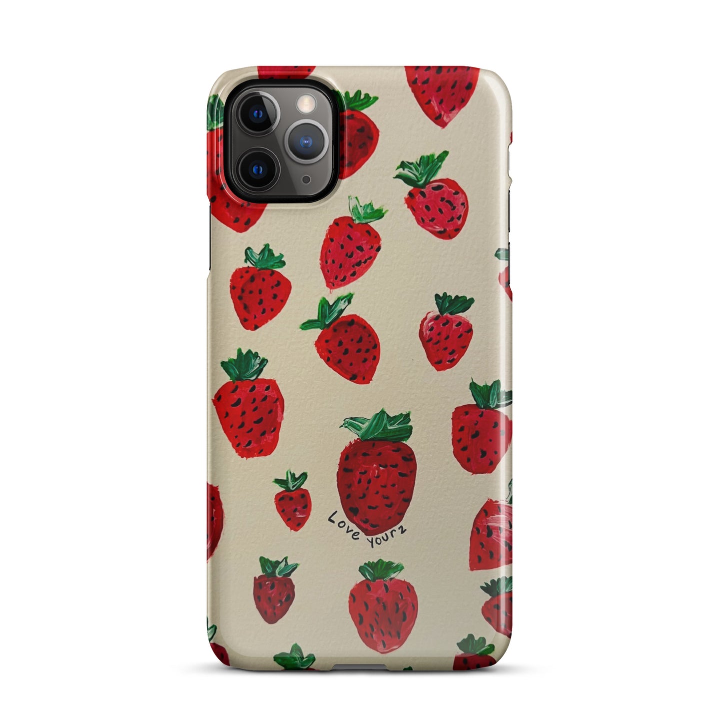 Strawberry Fiasco iPhone Case