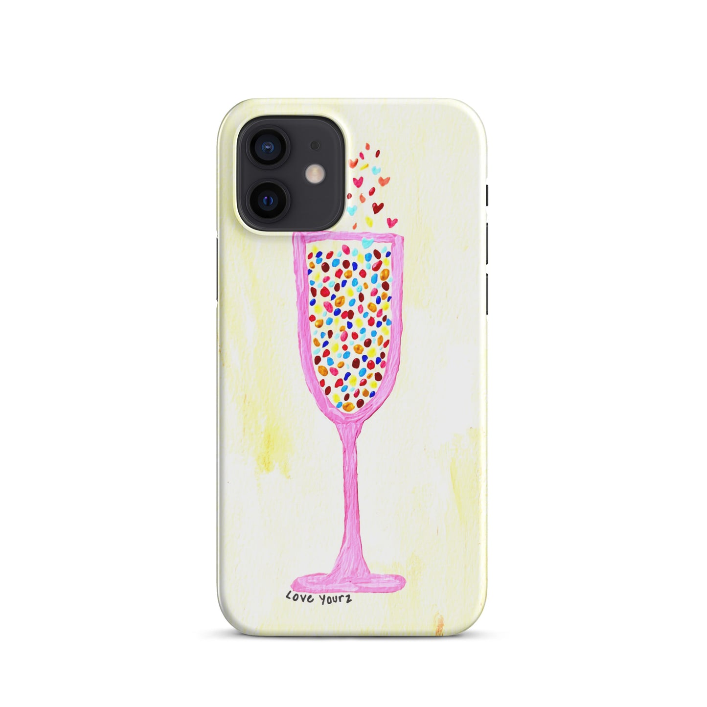 Champagne Pop iPhone Case