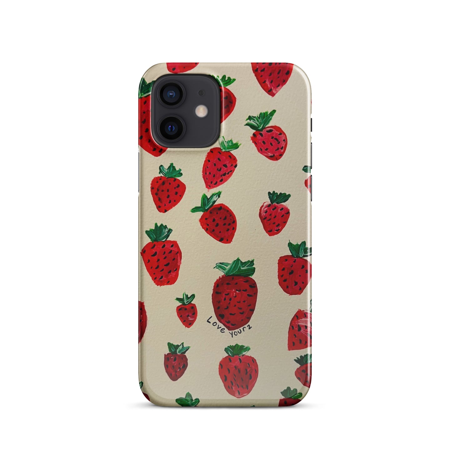 Strawberry Fiasco iPhone Case