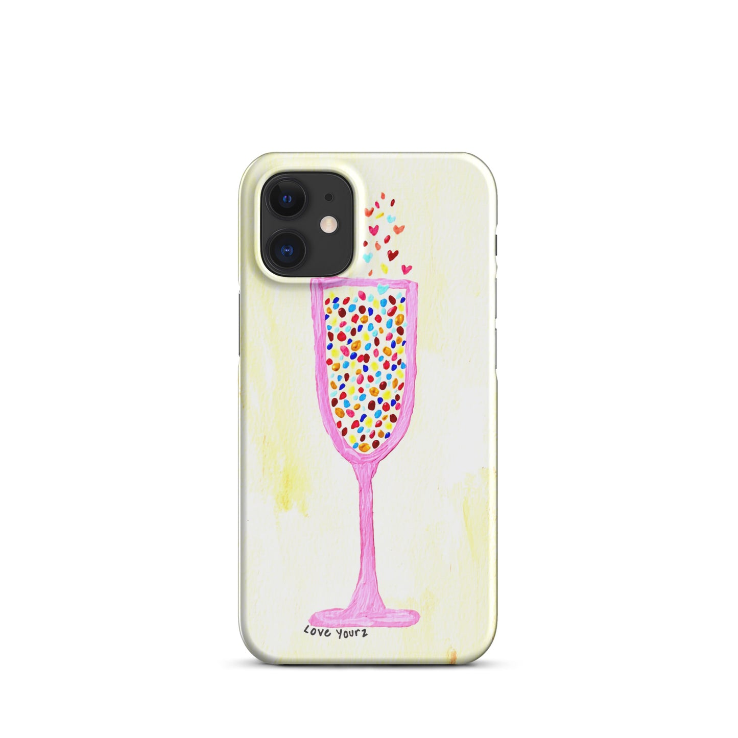Champagne Pop iPhone Case