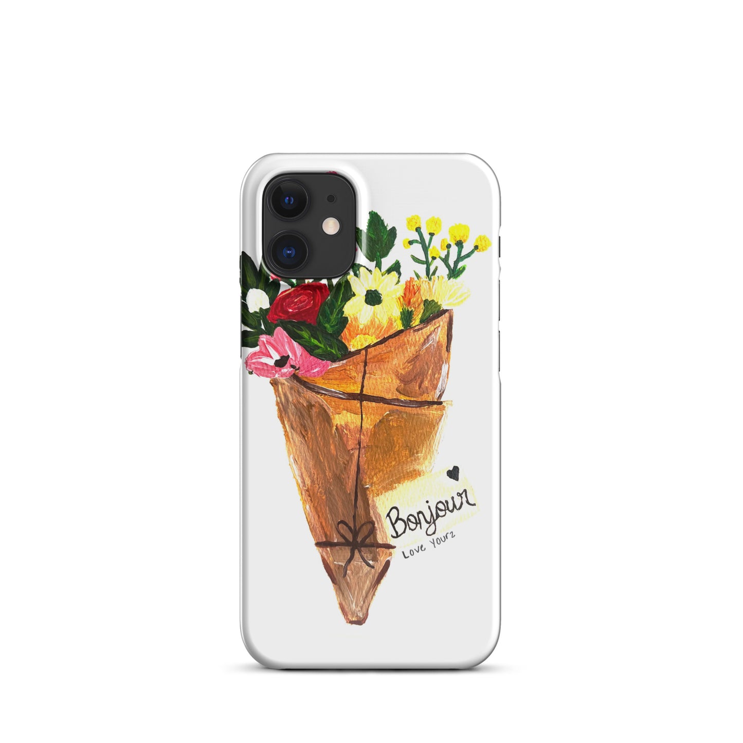 Bonjour Bouqet iPhone Case