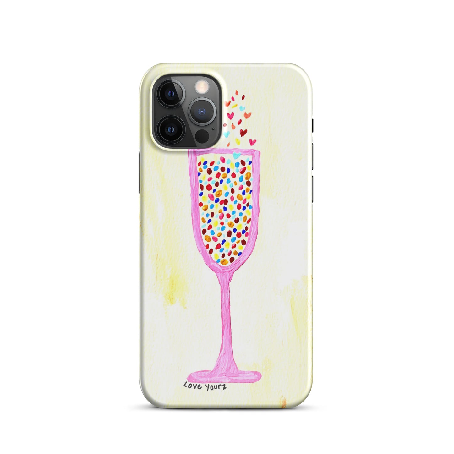 Champagne Pop iPhone Case