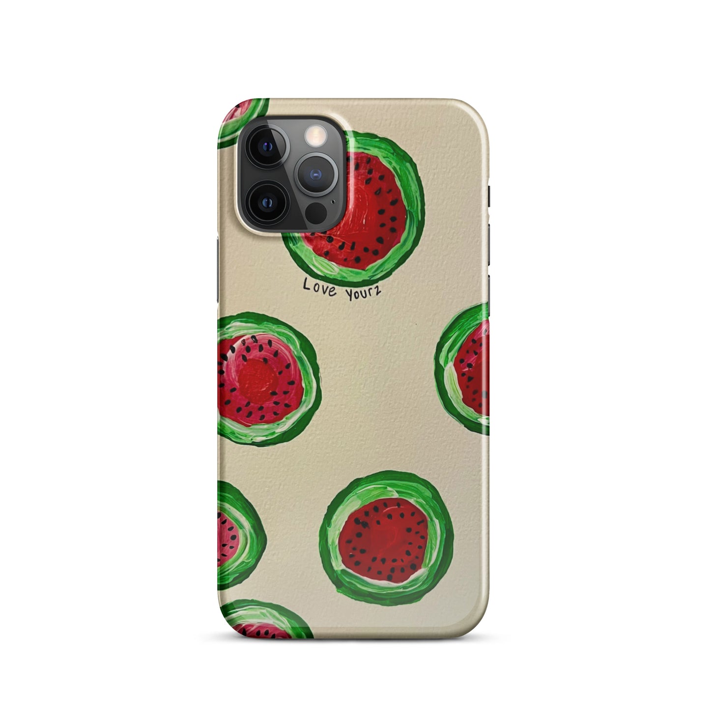 Watermelon Frenzy iPhone Case