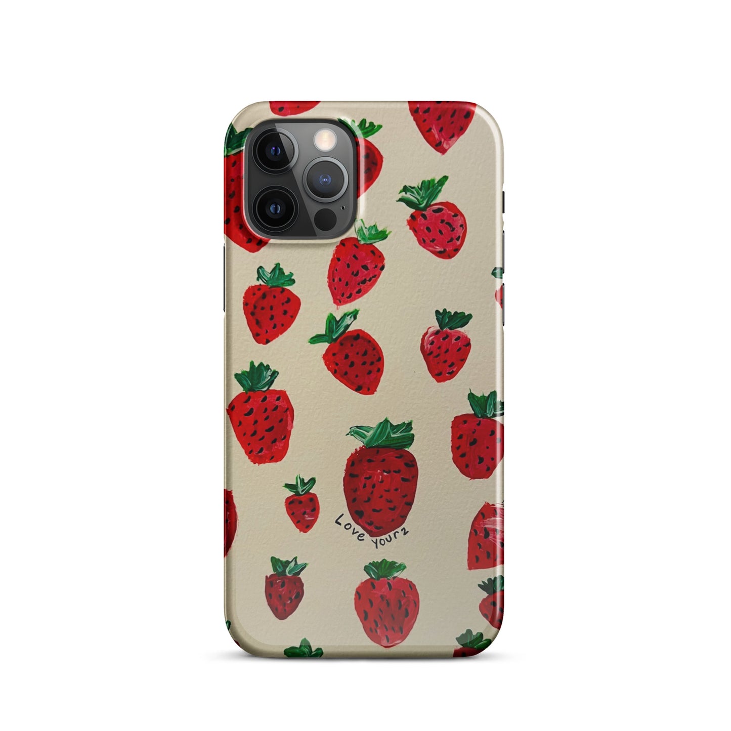 Strawberry Fiasco iPhone Case