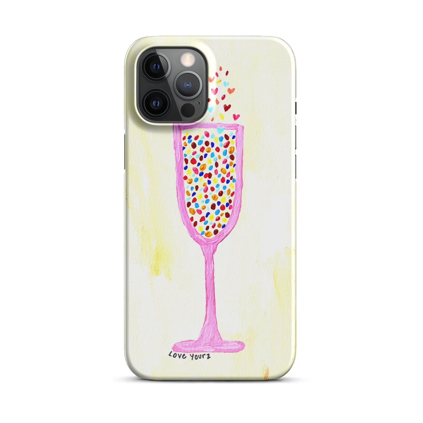 Champagne Pop iPhone Case