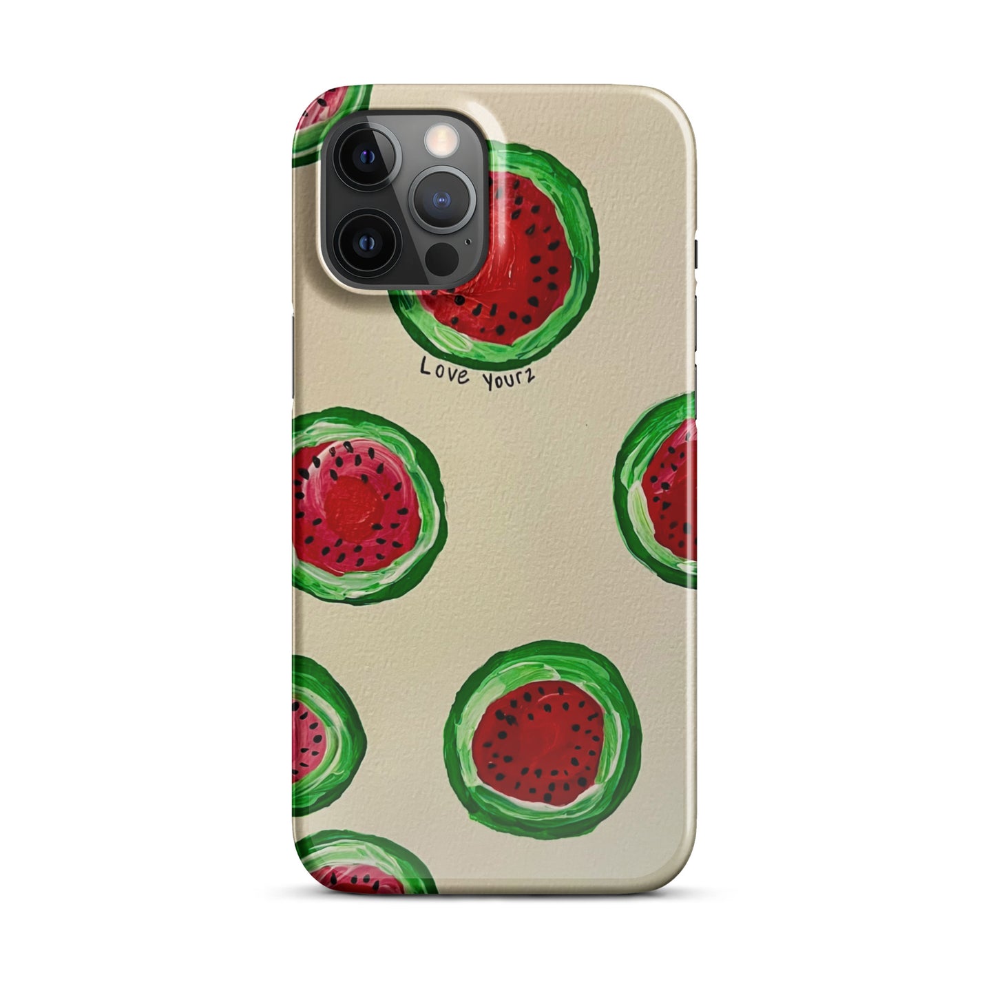 Watermelon Frenzy iPhone Case