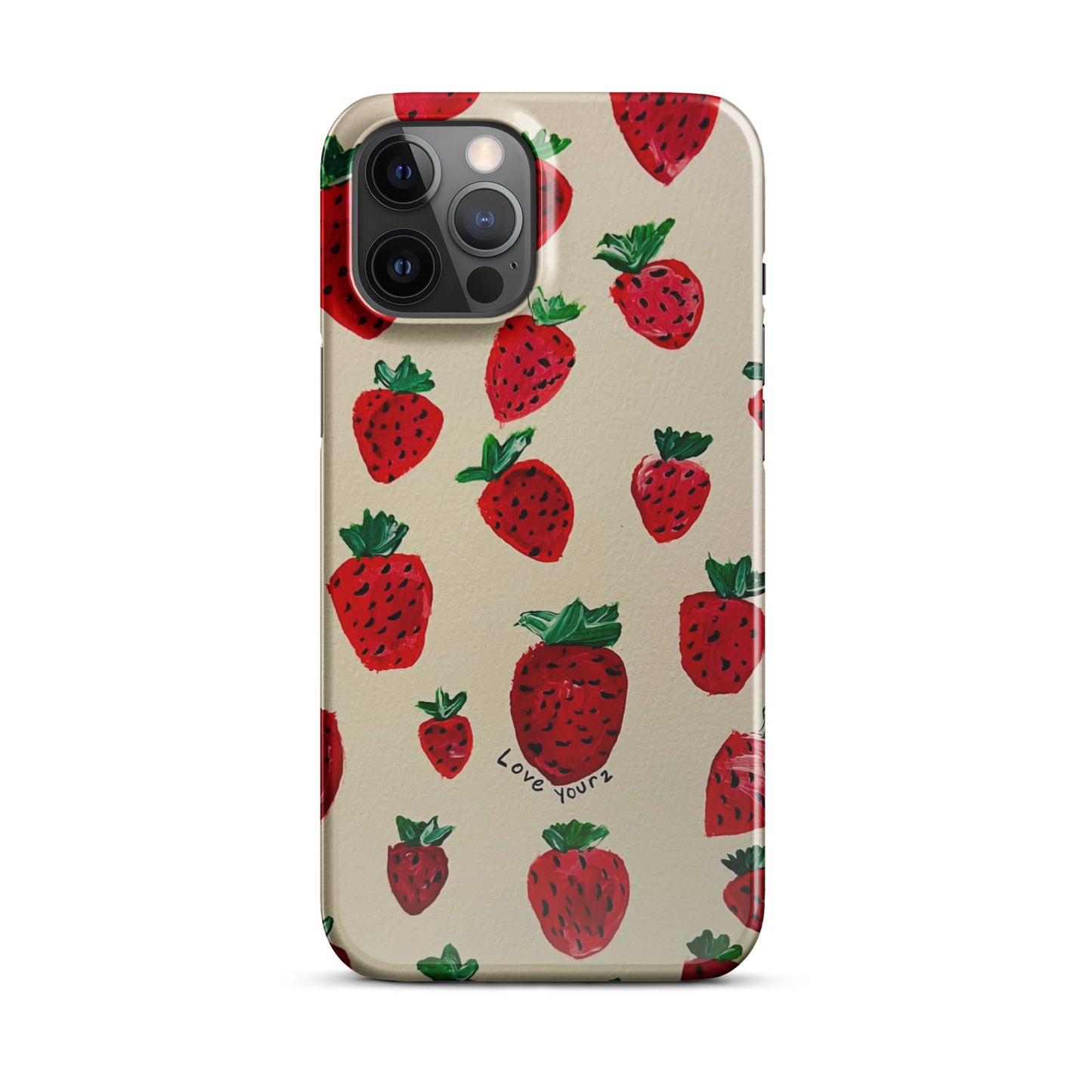 Strawberry Fiasco iPhone Case