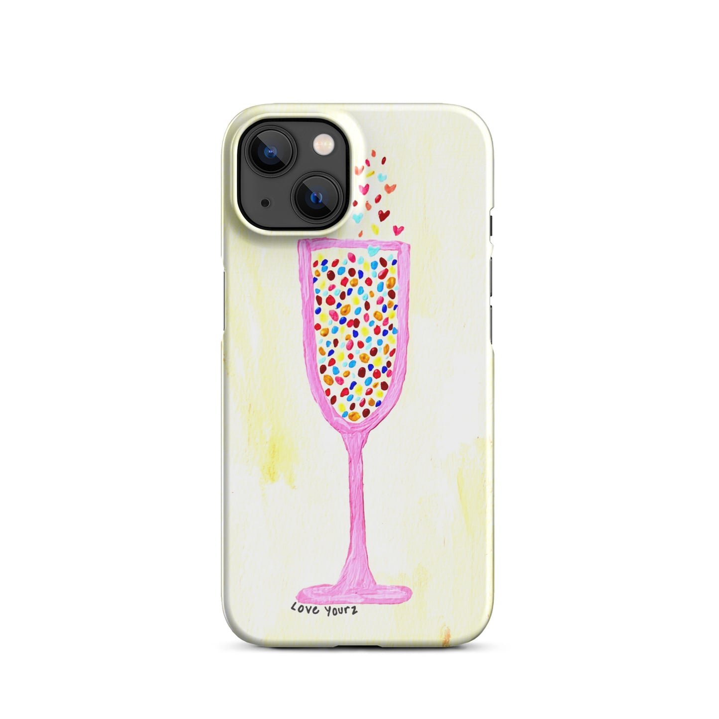 Champagne Pop iPhone Case