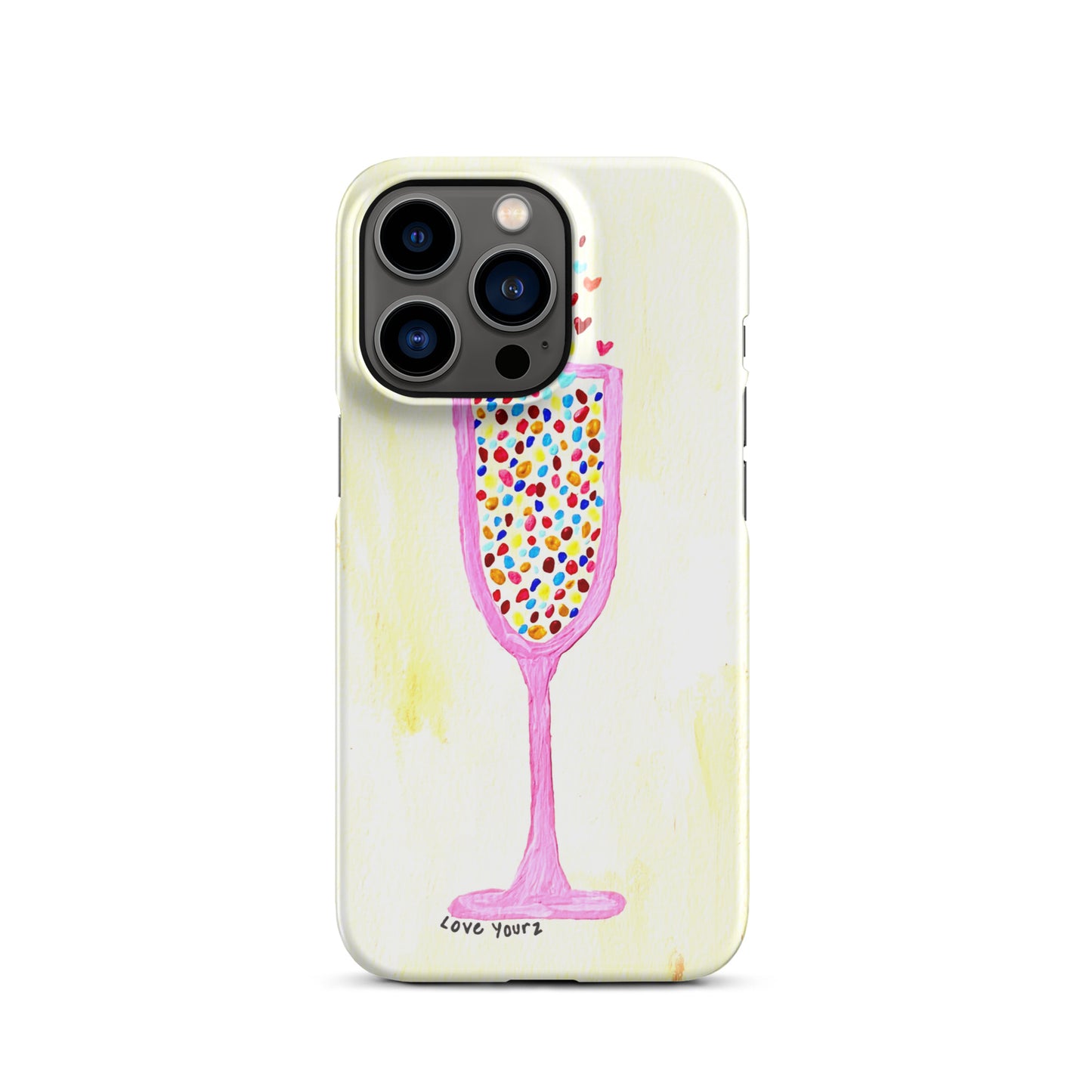 Champagne Pop iPhone Case