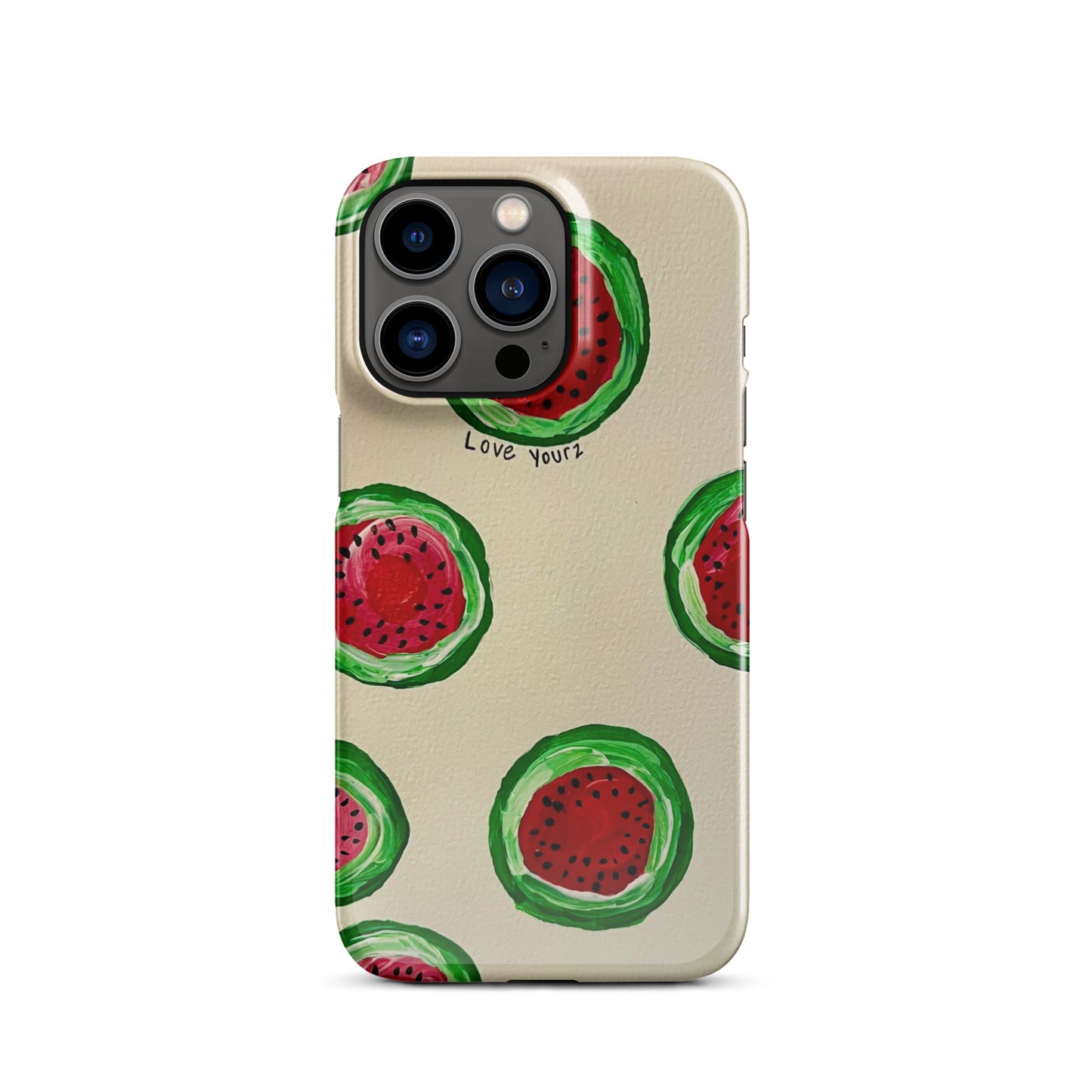 Watermelon Frenzy iPhone Case