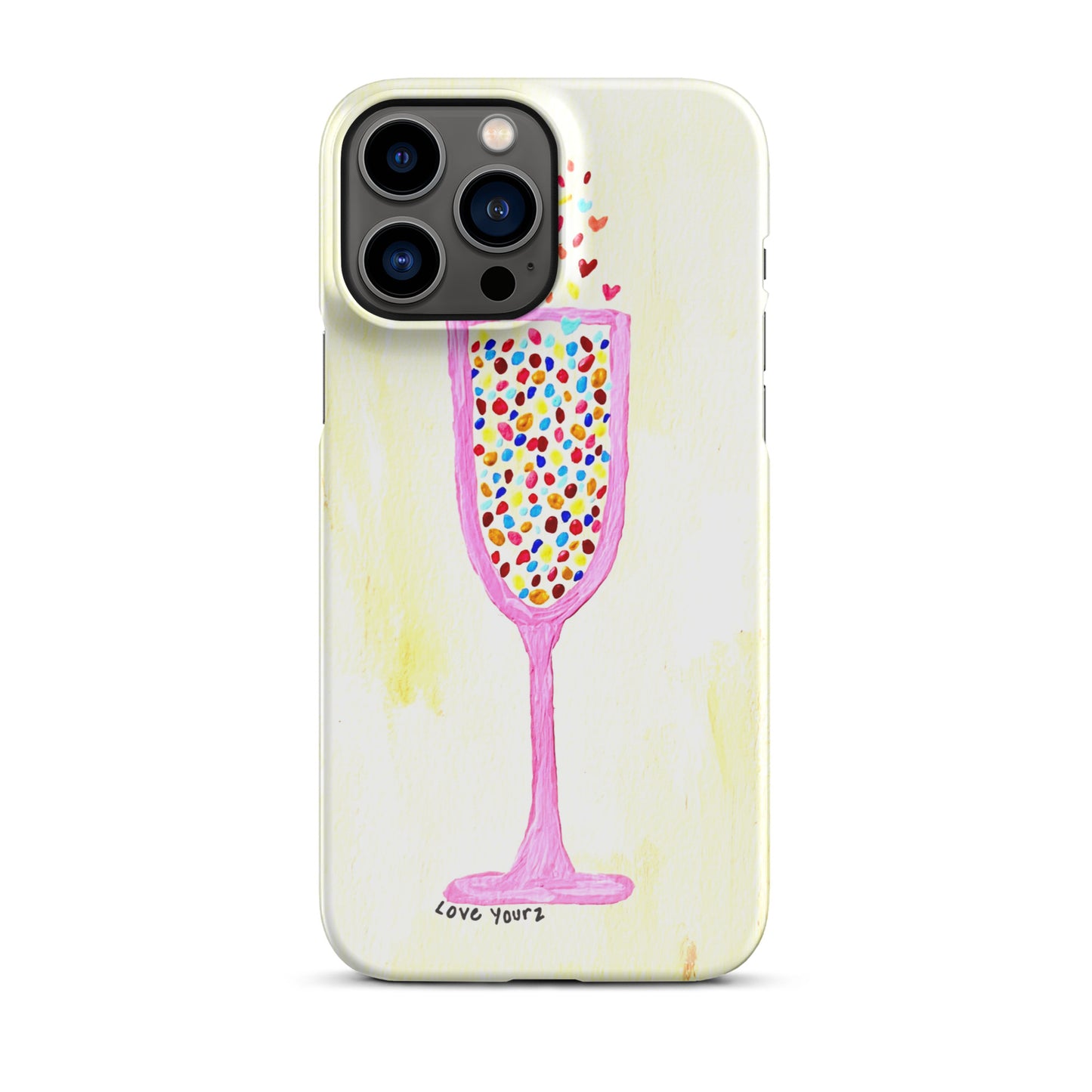 Champagne Pop iPhone Case