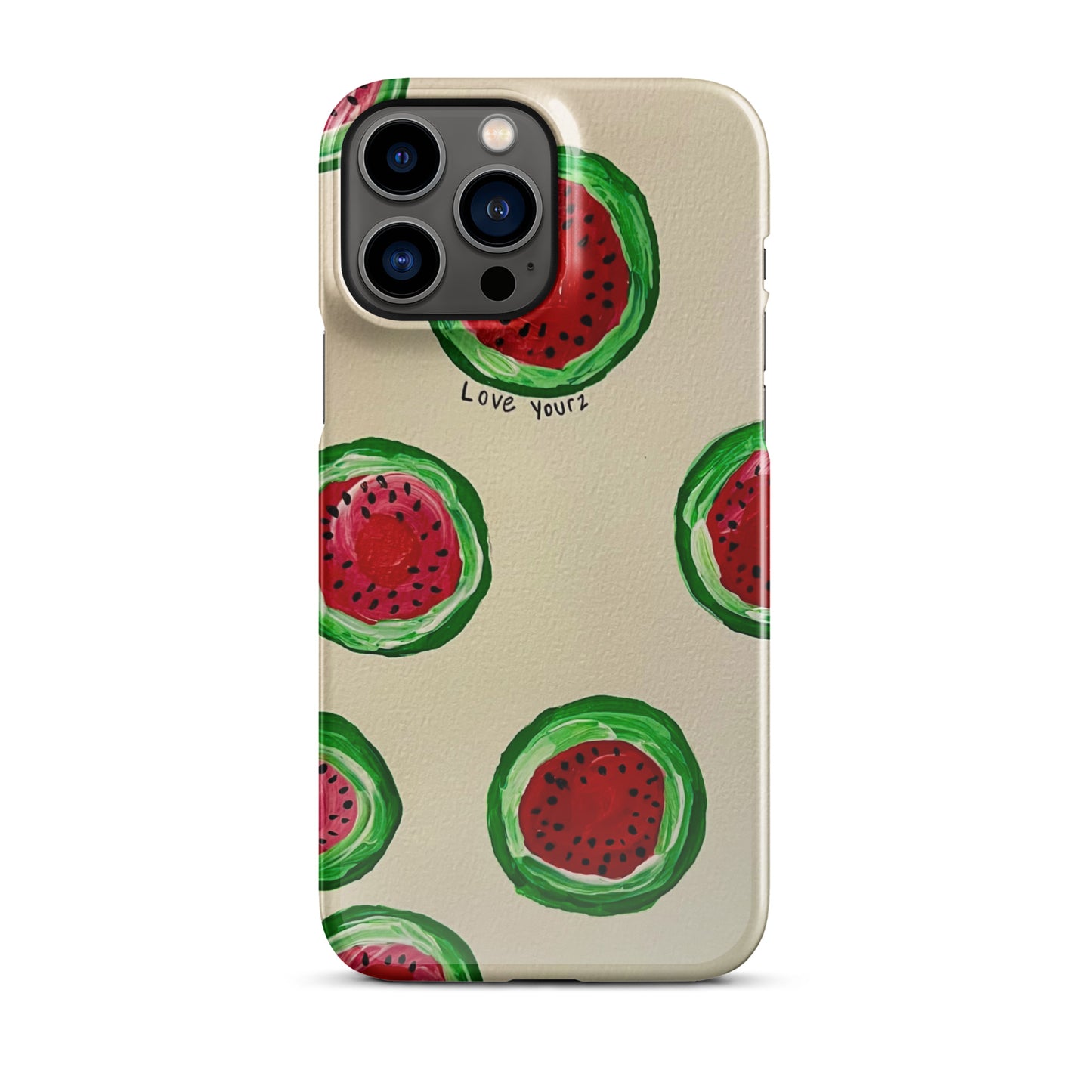 Watermelon Frenzy iPhone Case
