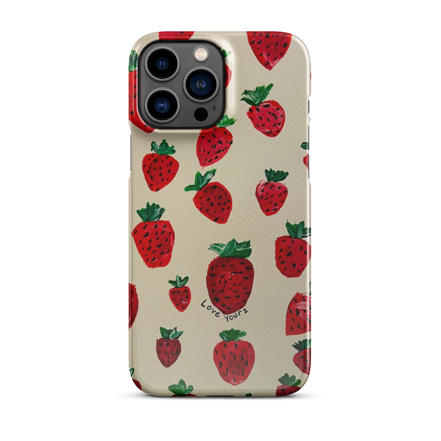 Strawberry Fiasco iPhone Case