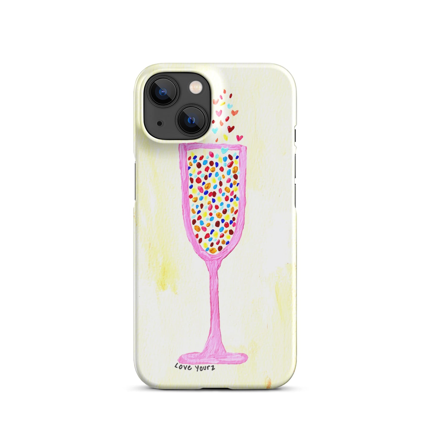 Champagne Pop iPhone Case