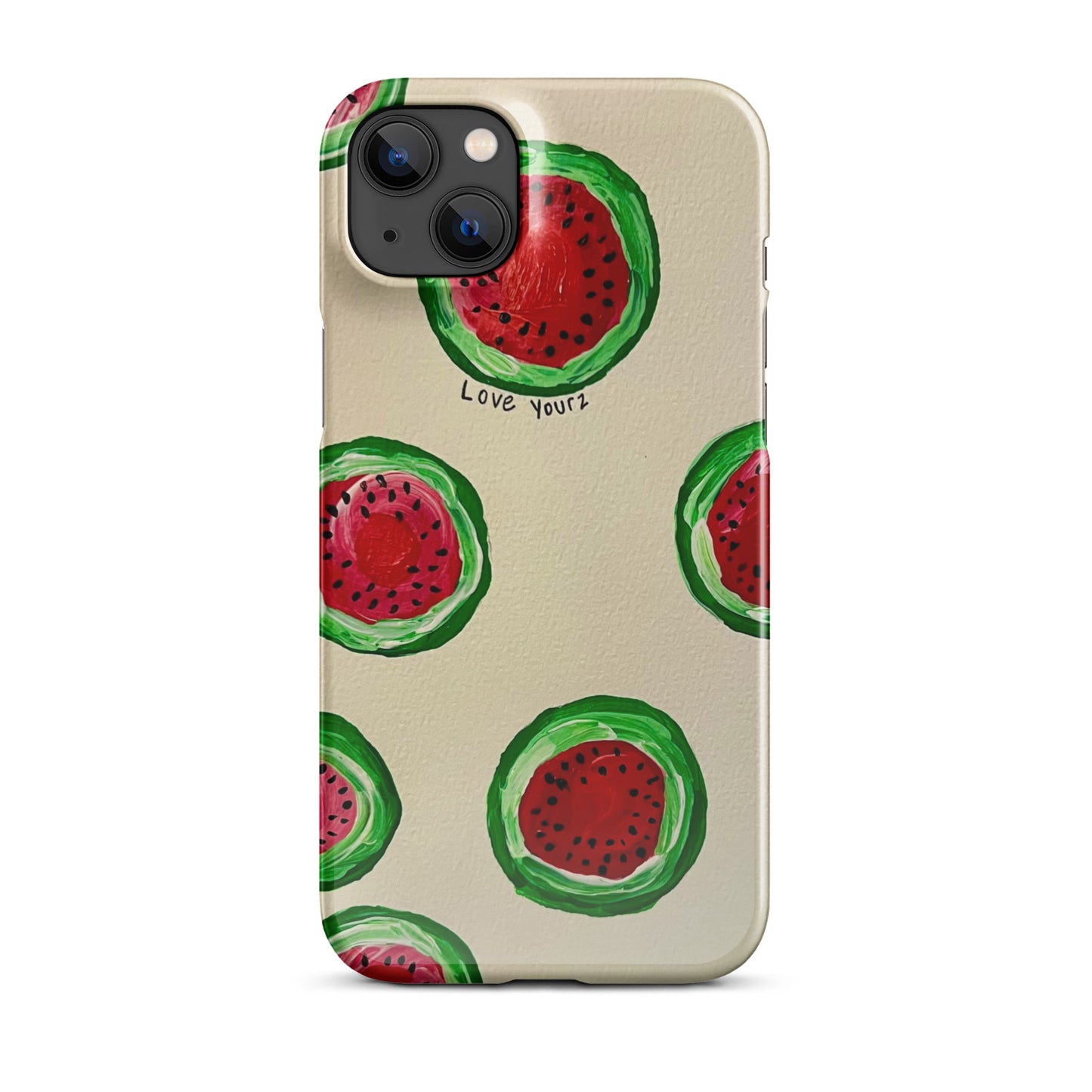 Watermelon Frenzy iPhone Case