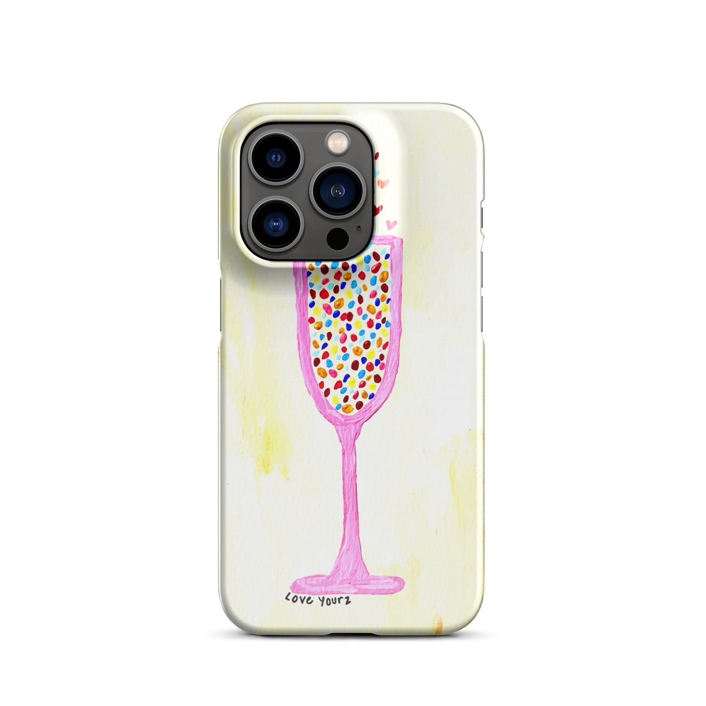 Champagne Pop iPhone Case