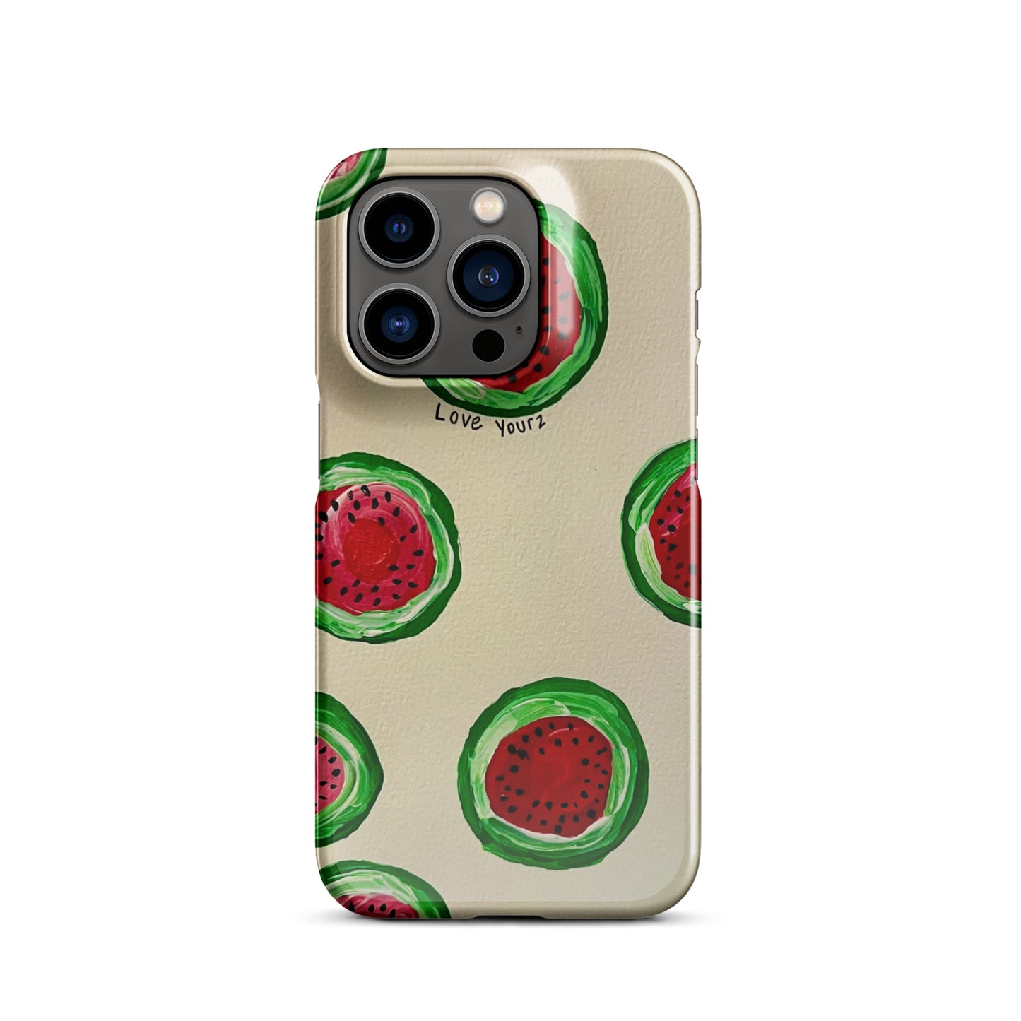 Watermelon Frenzy iPhone Case