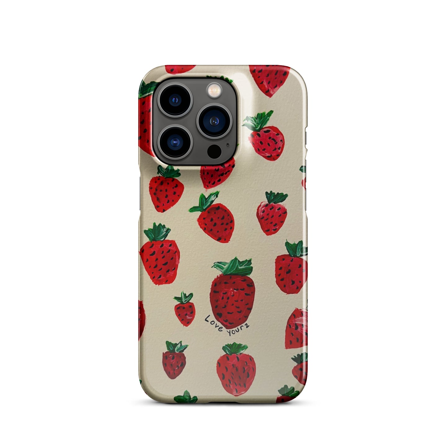 Strawberry Fiasco iPhone Case