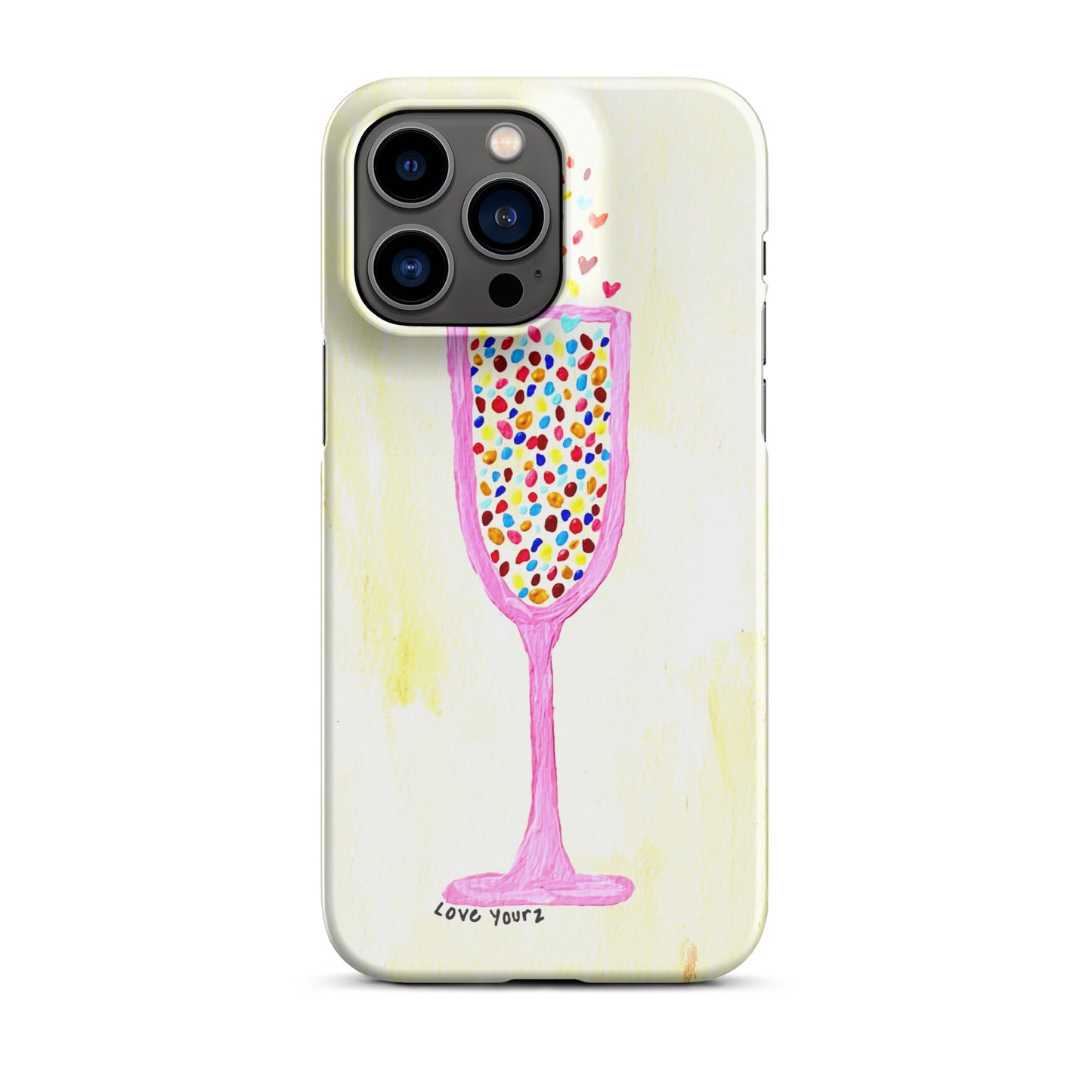 Champagne Pop iPhone Case