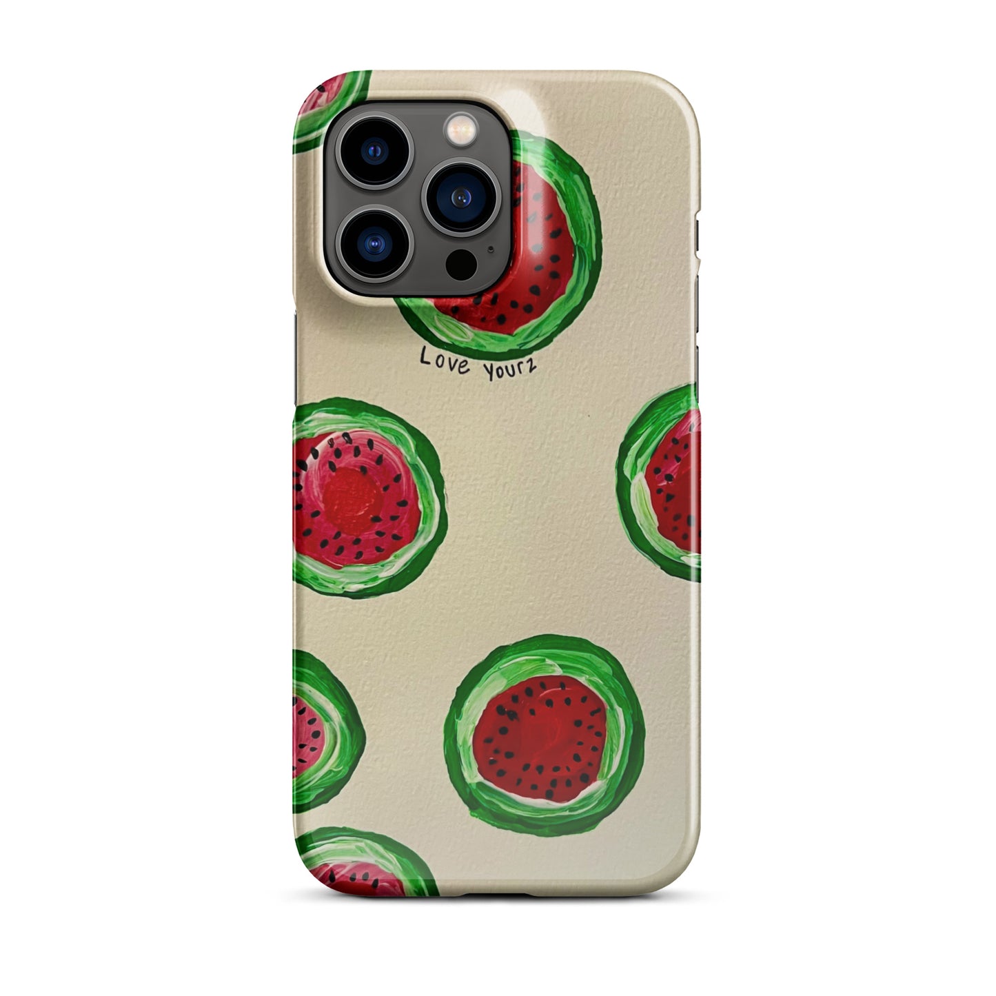 Watermelon Frenzy iPhone Case