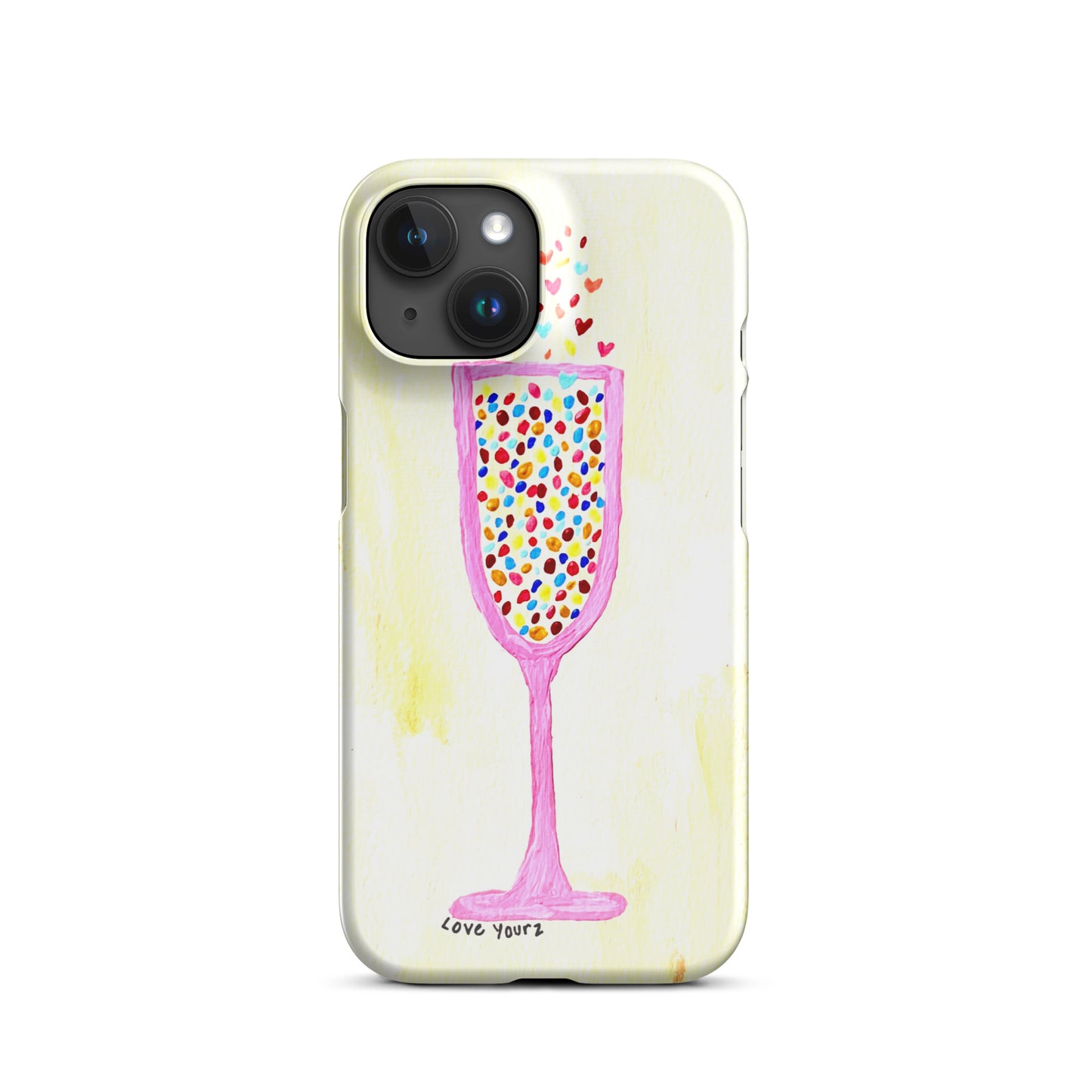 Champagne Pop iPhone Case