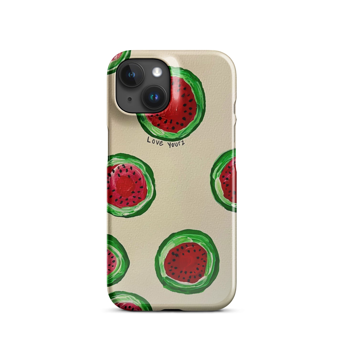 Watermelon Frenzy iPhone Case