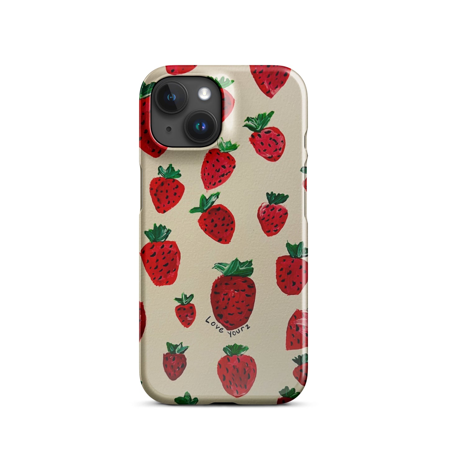 Strawberry Fiasco iPhone Case