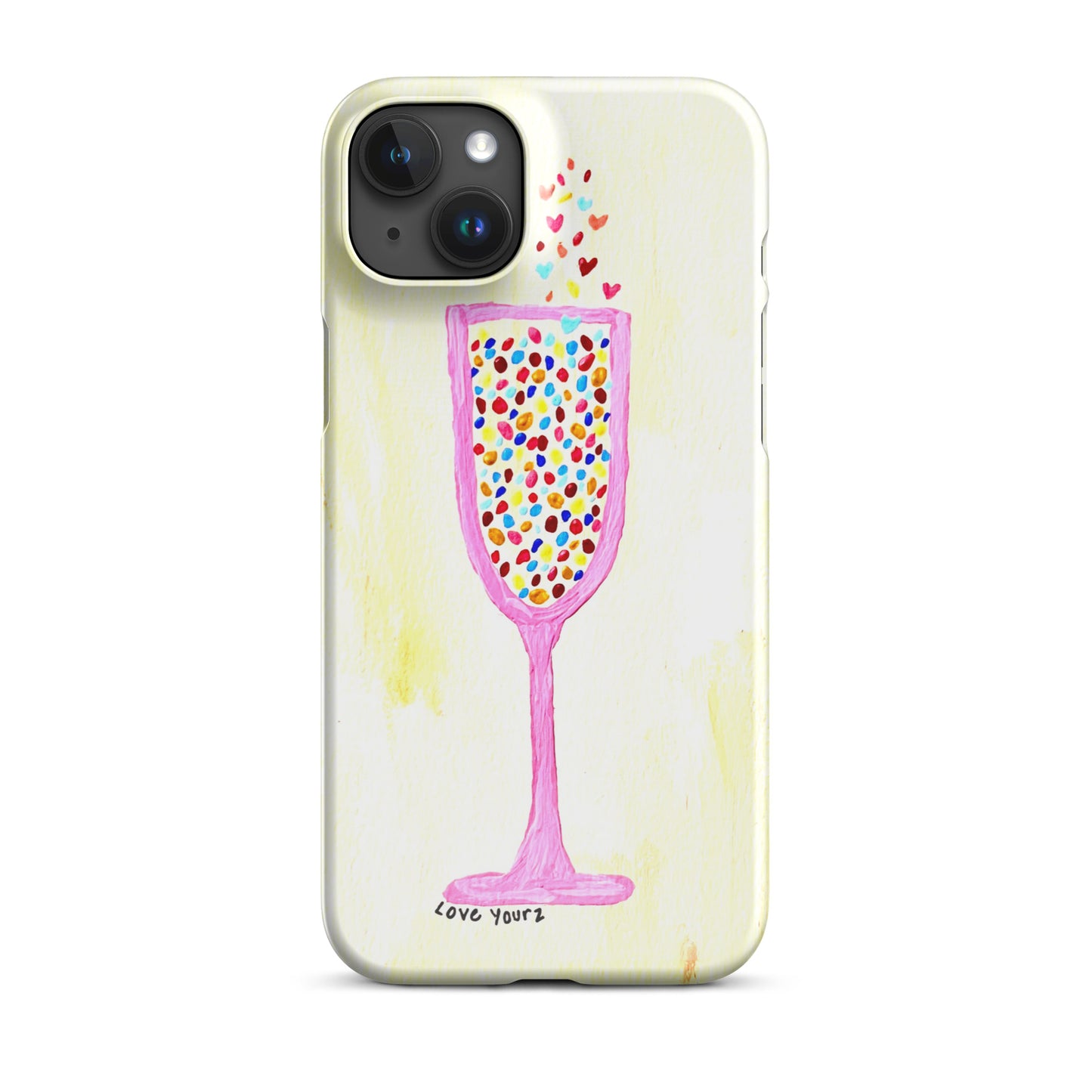 Champagne Pop iPhone Case