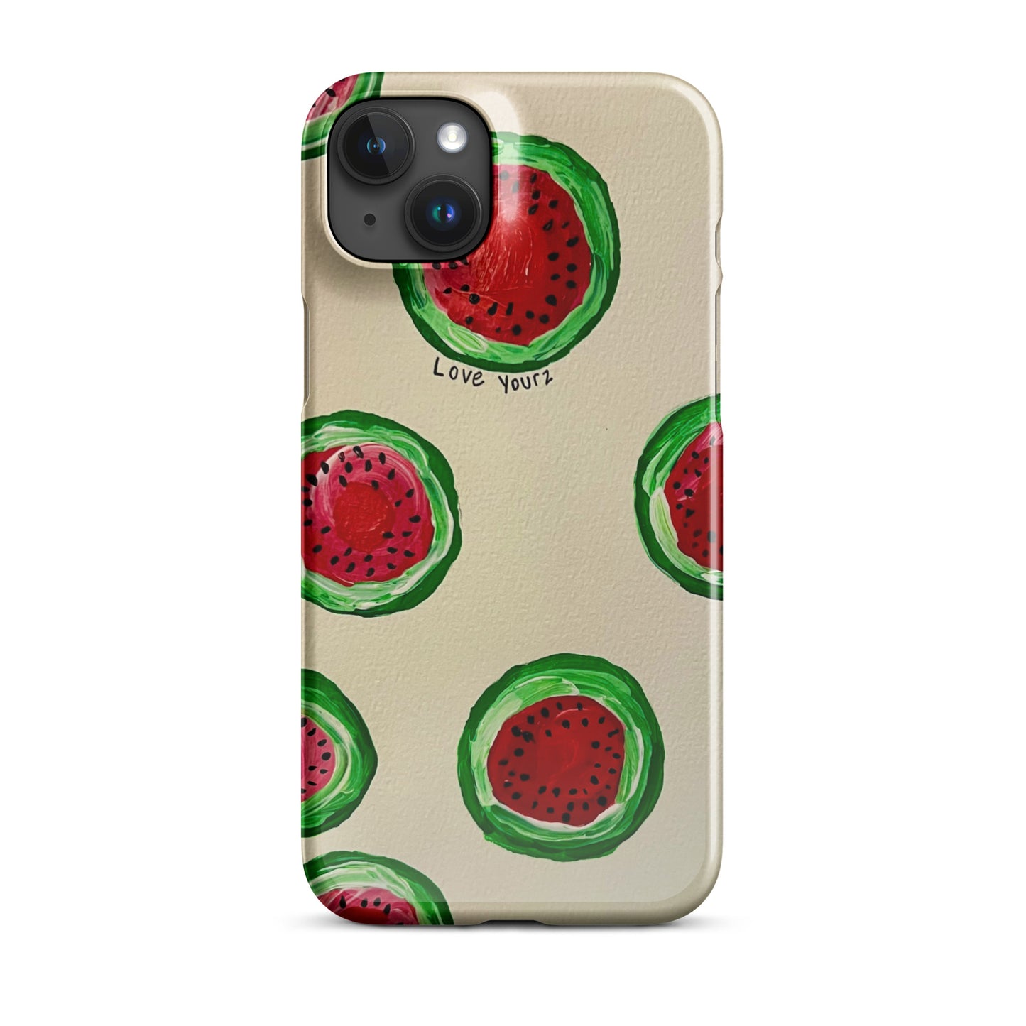 Watermelon Frenzy iPhone Case