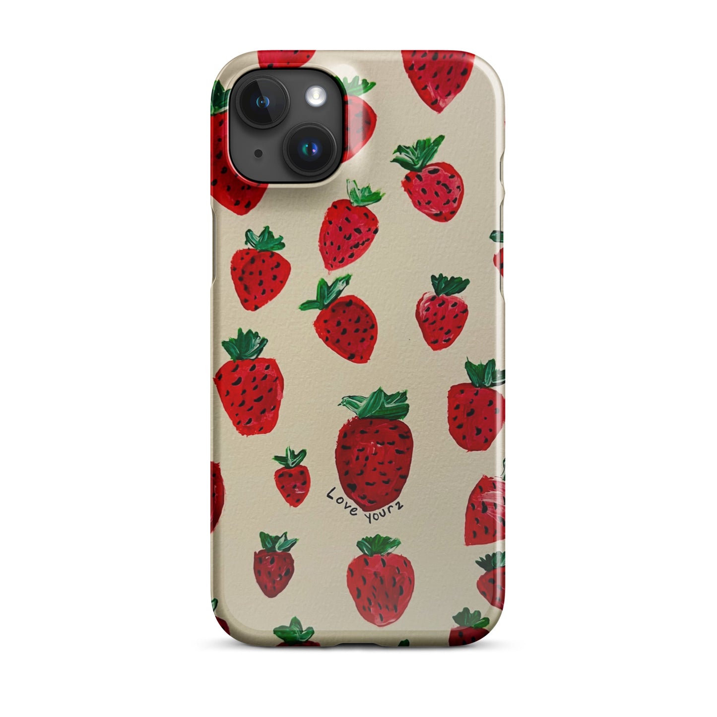 Strawberry Fiasco iPhone Case