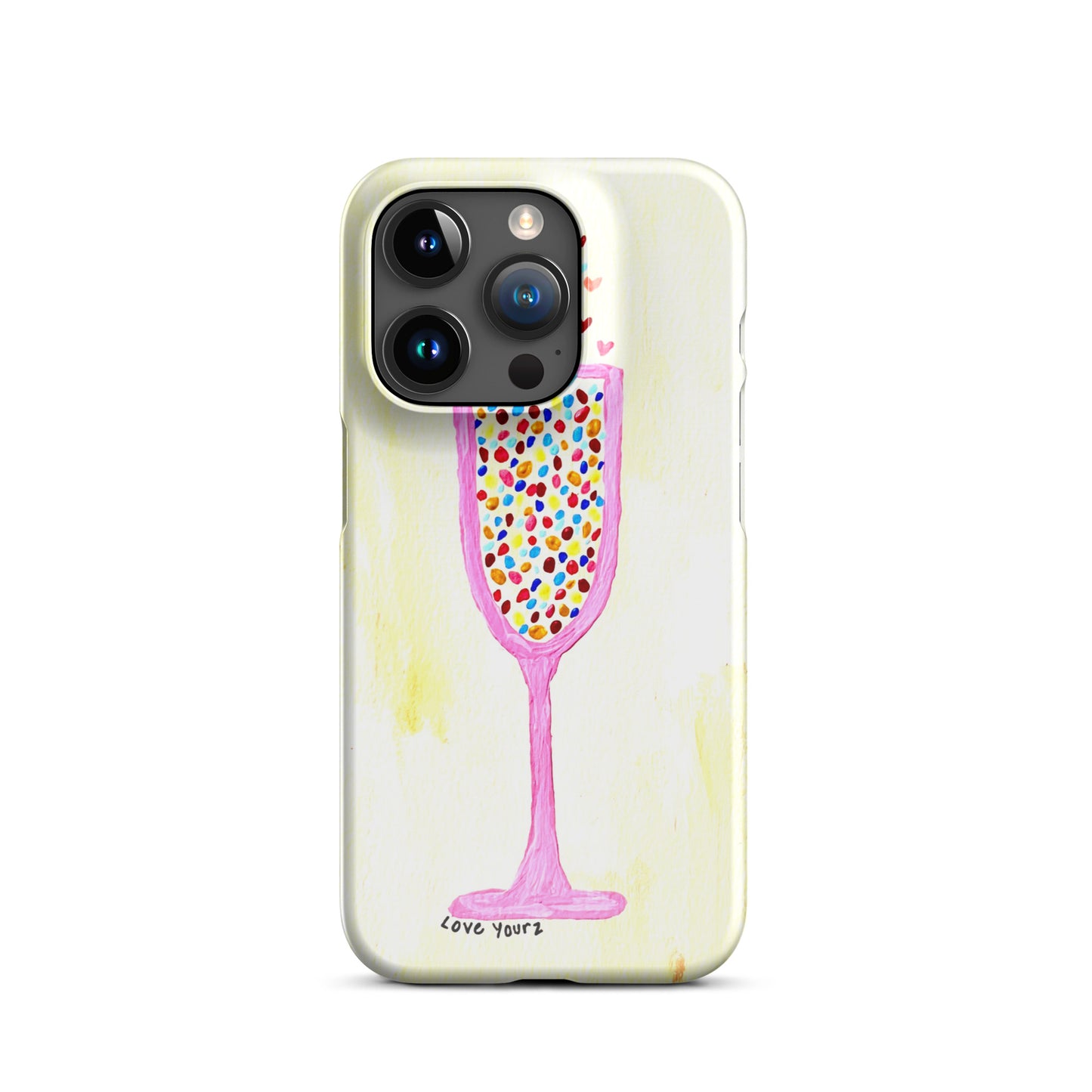 Champagne Pop iPhone Case