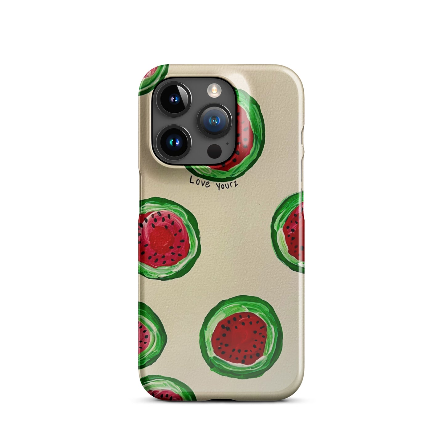 Watermelon Frenzy iPhone Case