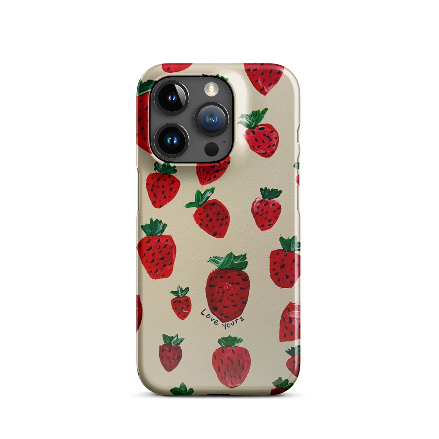 Strawberry Fiasco iPhone Case