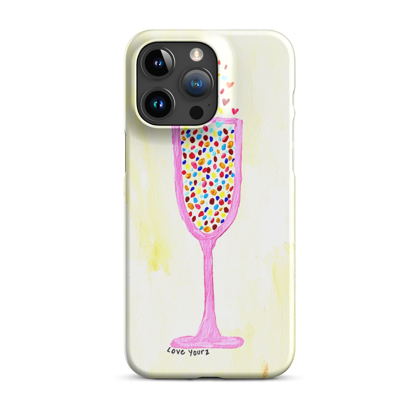 Champagne Pop iPhone Case