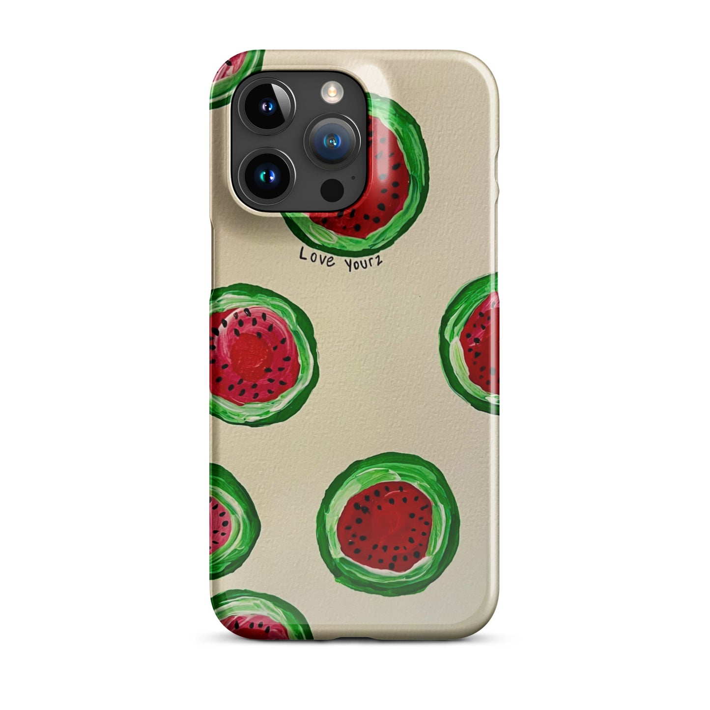 Watermelon Frenzy iPhone Case