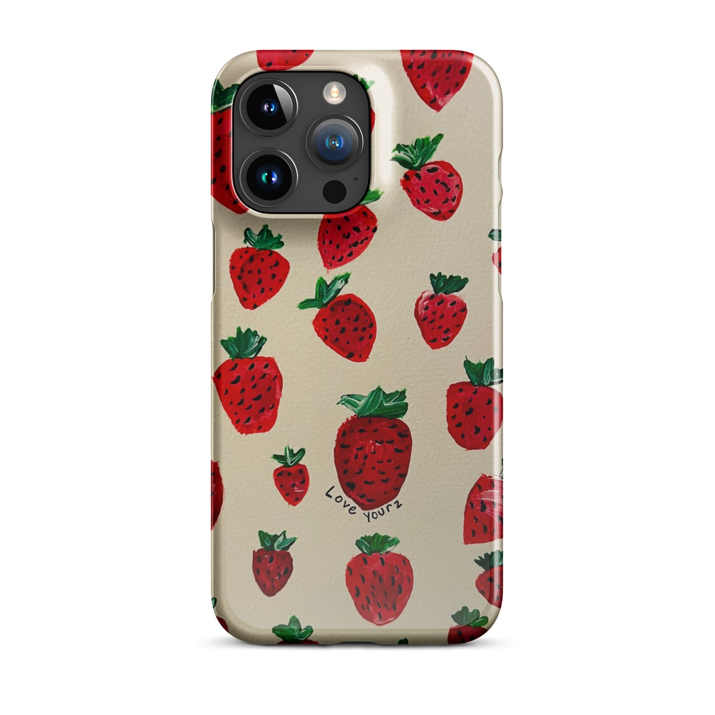 Strawberry Fiasco iPhone Case